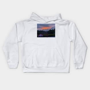 Sunset Asheville Kids Hoodie